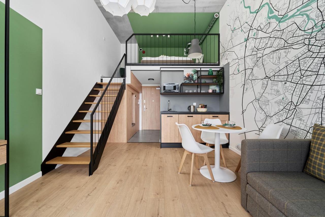 Mezzanine Studio Apartments Zarembowicza Wroclaw Airport By Renters Εξωτερικό φωτογραφία