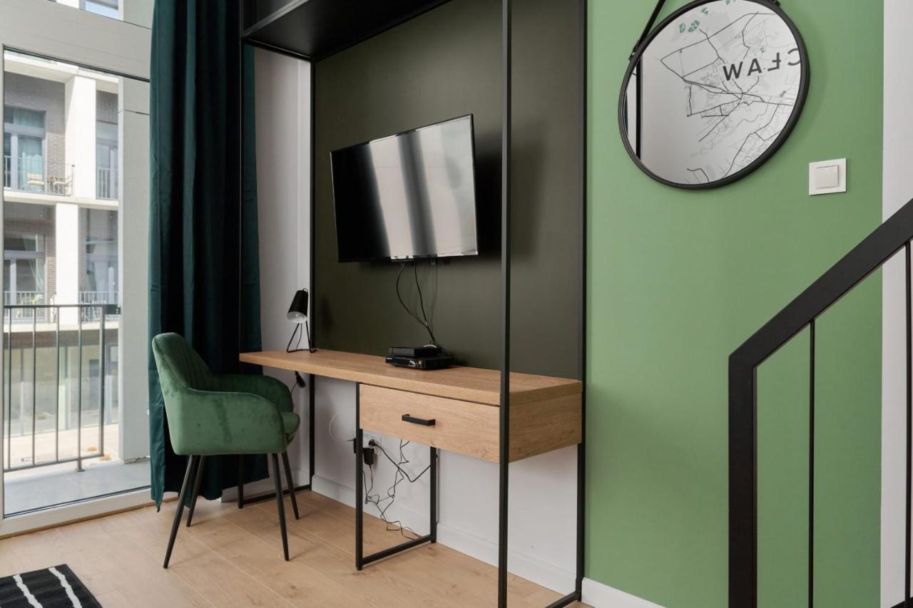 Mezzanine Studio Apartments Zarembowicza Wroclaw Airport By Renters Εξωτερικό φωτογραφία